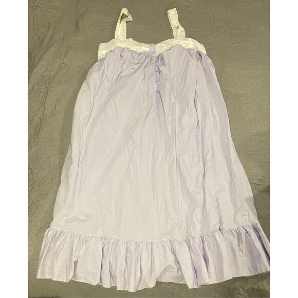 Victoria's Secret Other - Victoria’s Secret Medium Vintage Good Label Mumu Lavender Nightgown